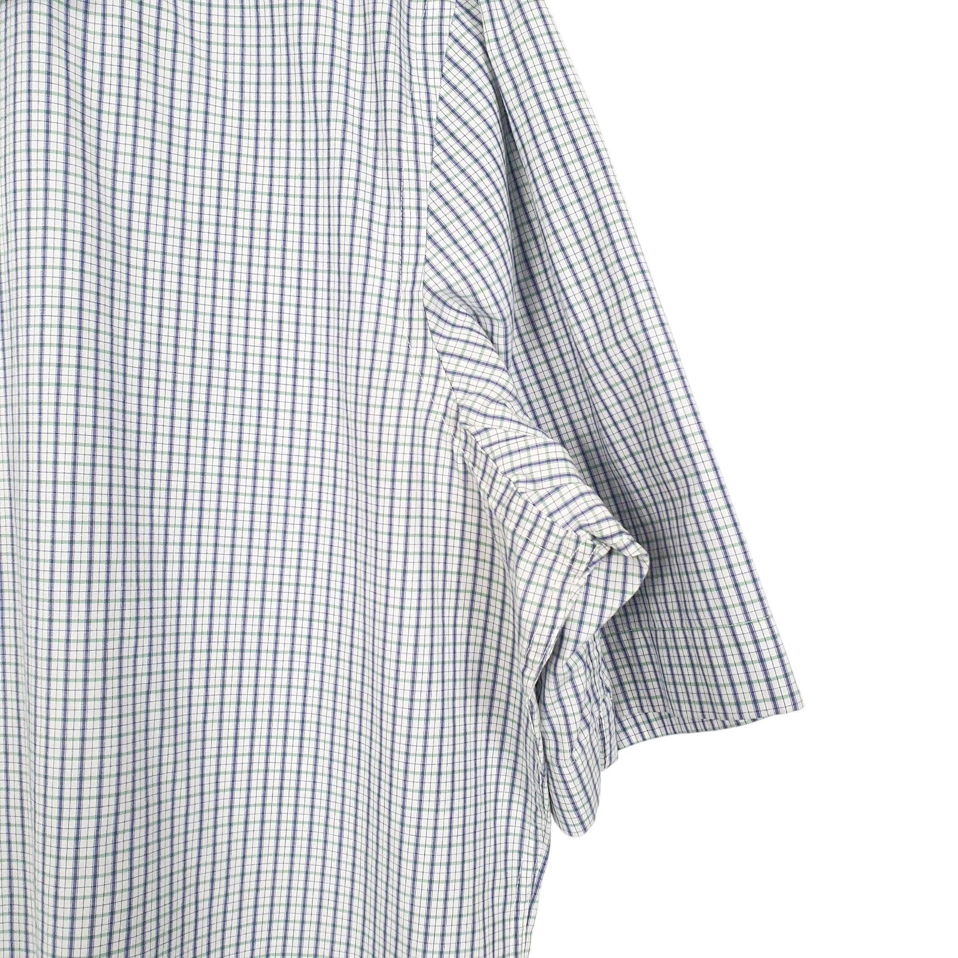 Mens White Hugo Boss  Short Sleeve Shirt
