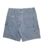 Mens Blue Lee  Carpenter Shorts