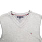 Mens Grey Tommy Hilfiger  Vest Jumper