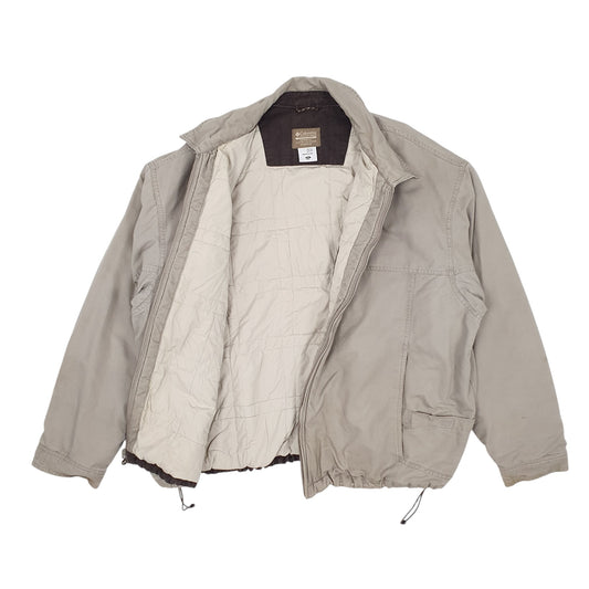 Mens Beige Columbia Sportswear Company Workwear  Coat