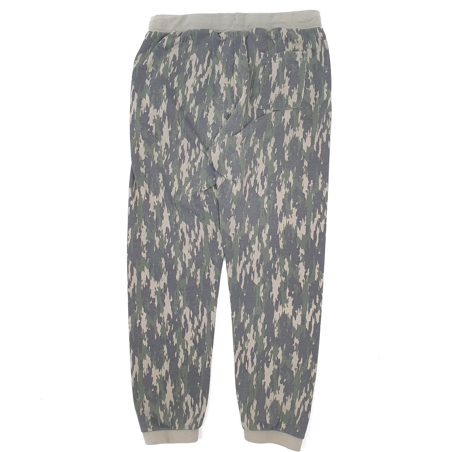 Womens Green Hush Camo Jogger Trousers