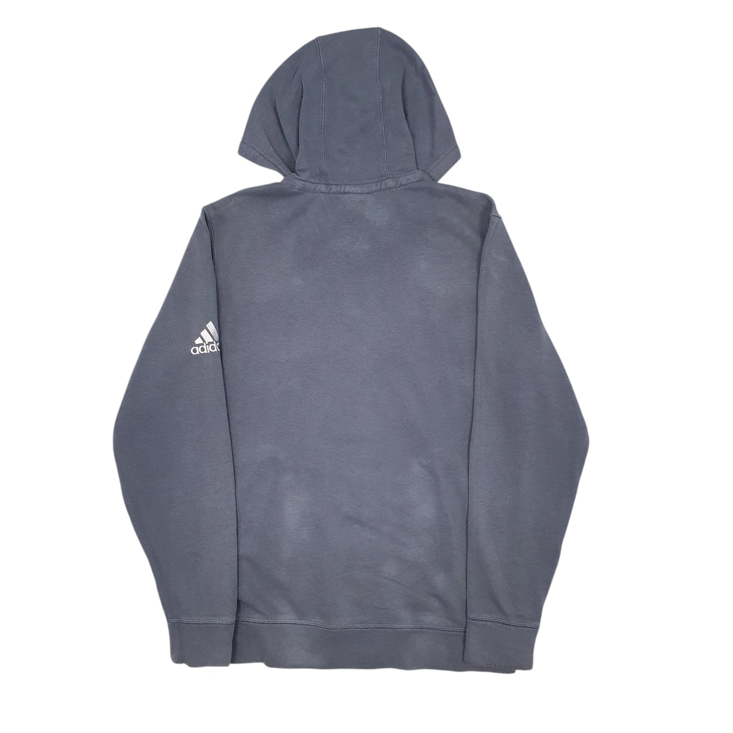 Mens Grey Adidas DR Lacrosse Hoodie Jumper
