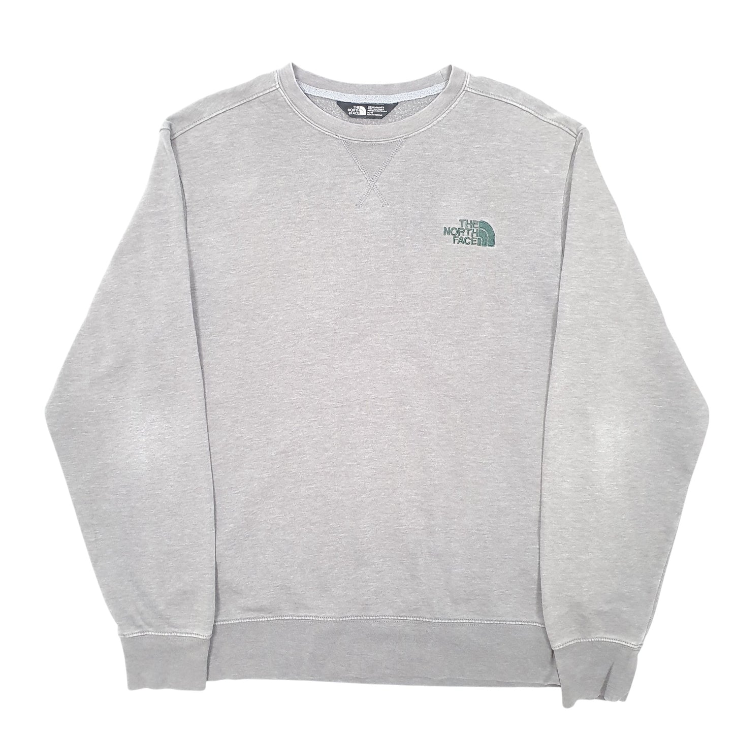 Mens Grey The North Face  Crewneck Jumper