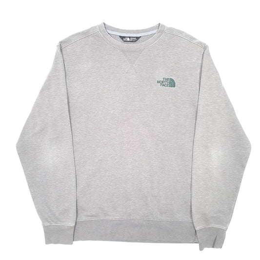 Mens Grey The North Face  Crewneck Jumper