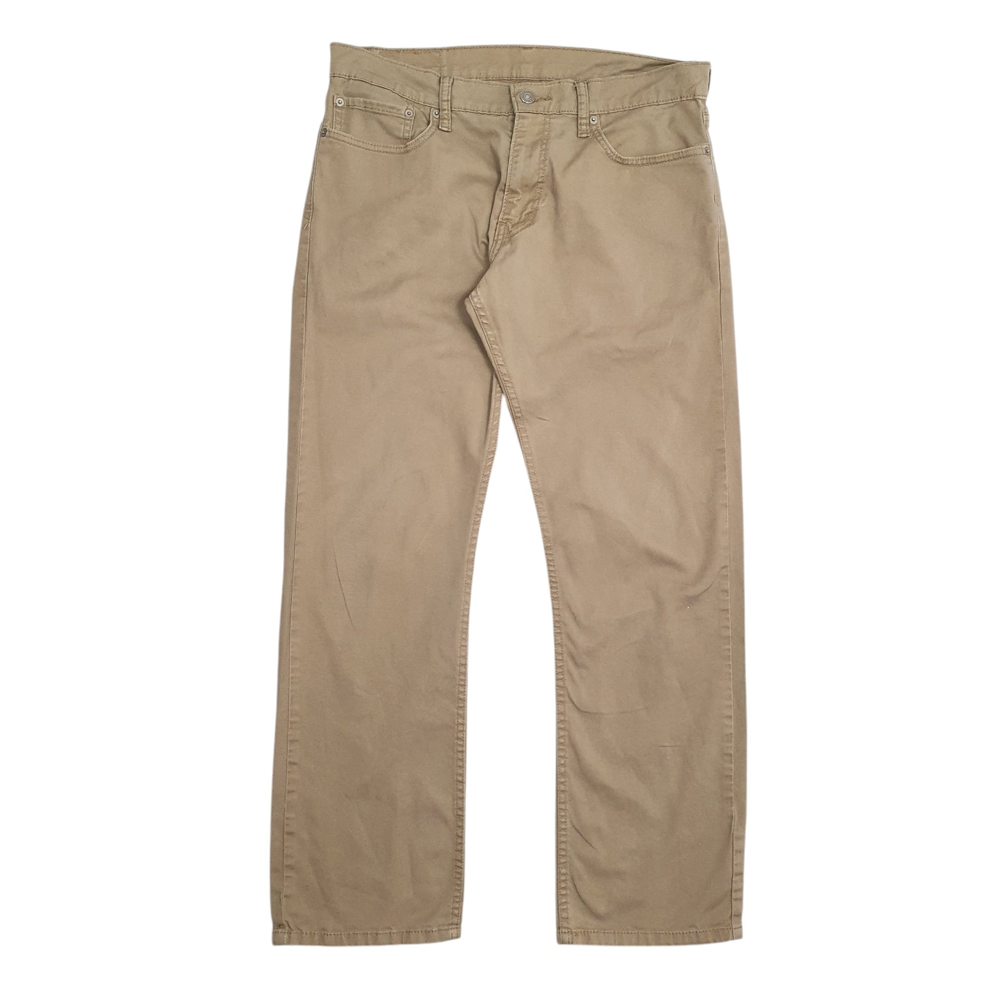 Mens Beige Levis  514 JeansW33 L30
