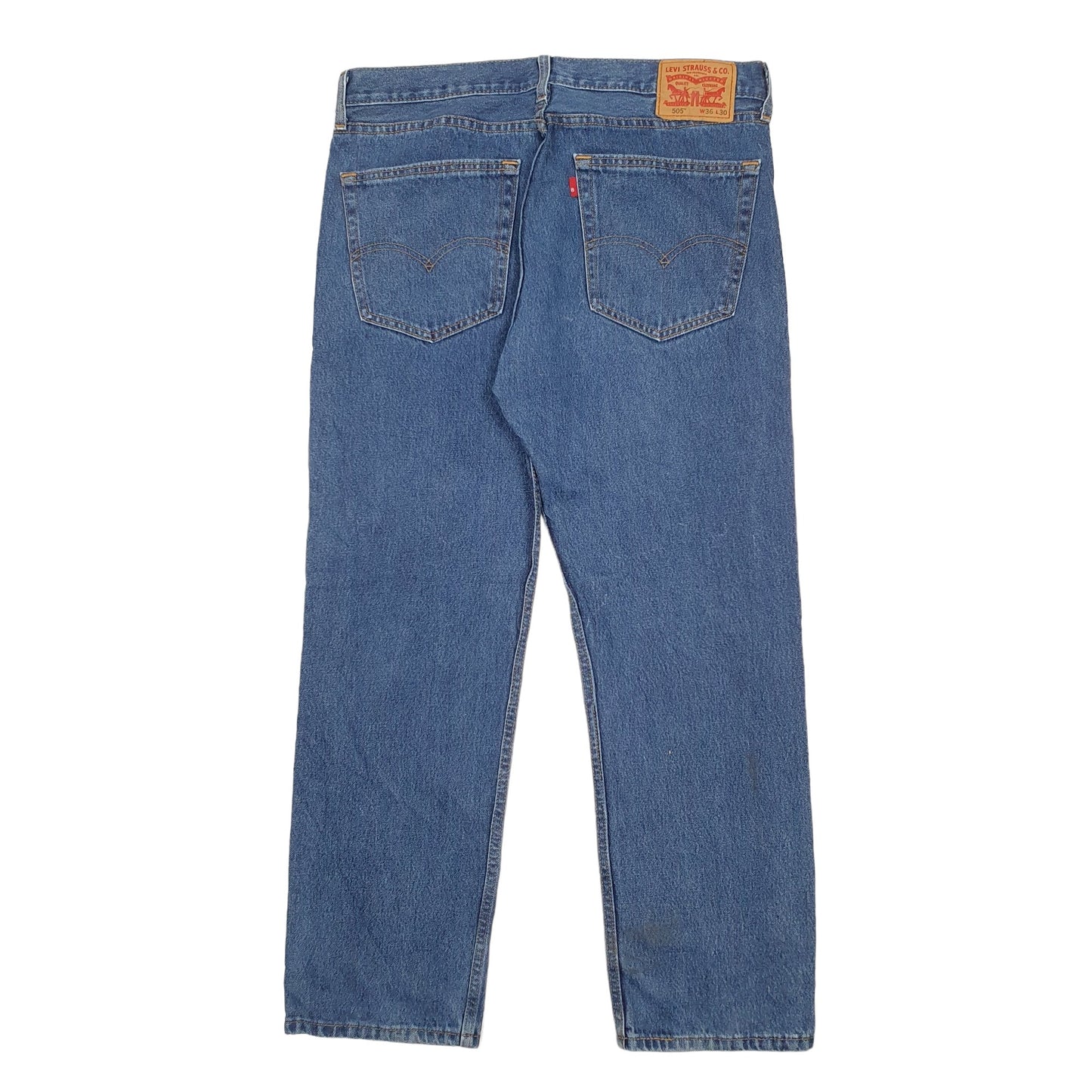 Mens Blue Levis  505 JeansW36 L30