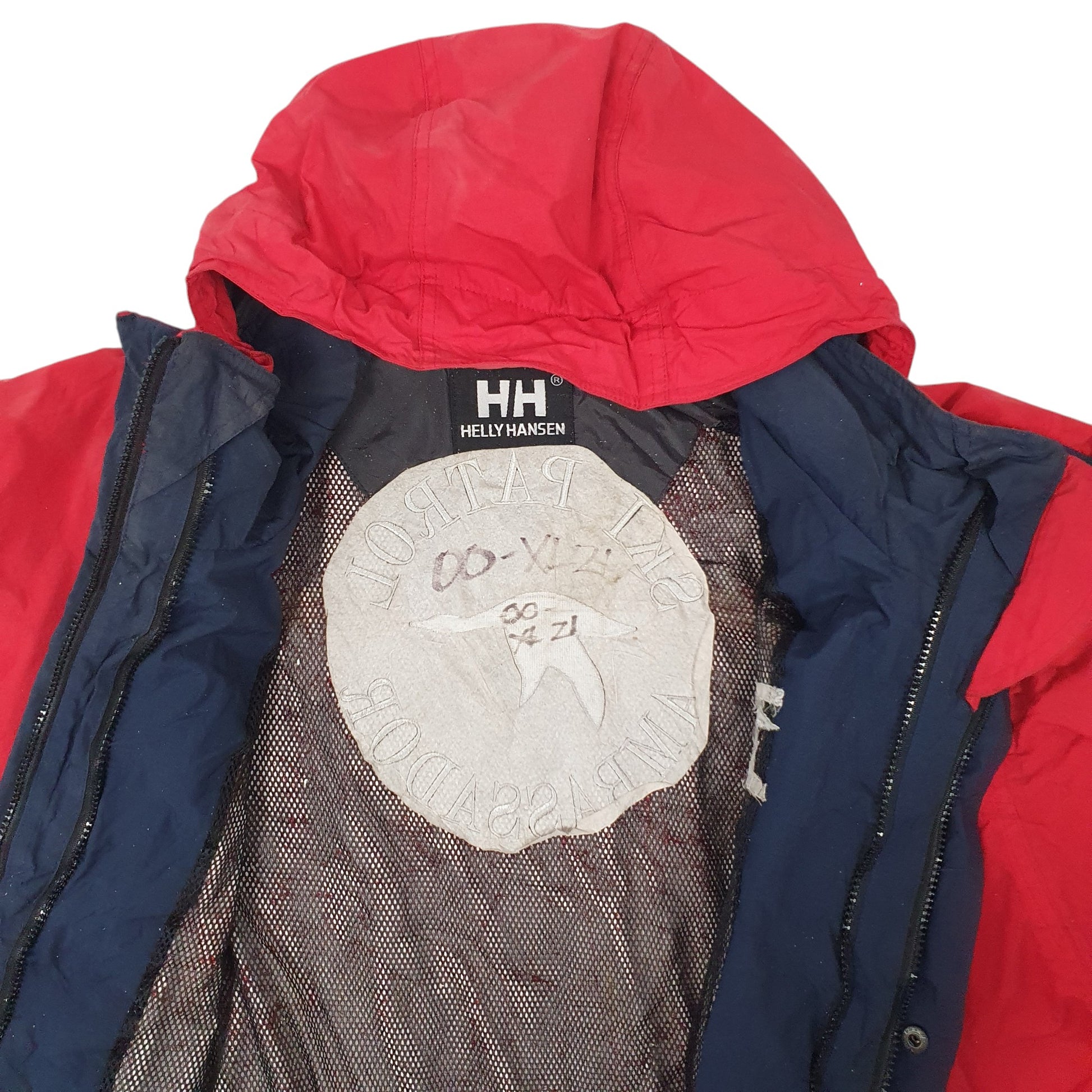 Mens Red Hello Hansen Ski Patrol Ambassador  Coat