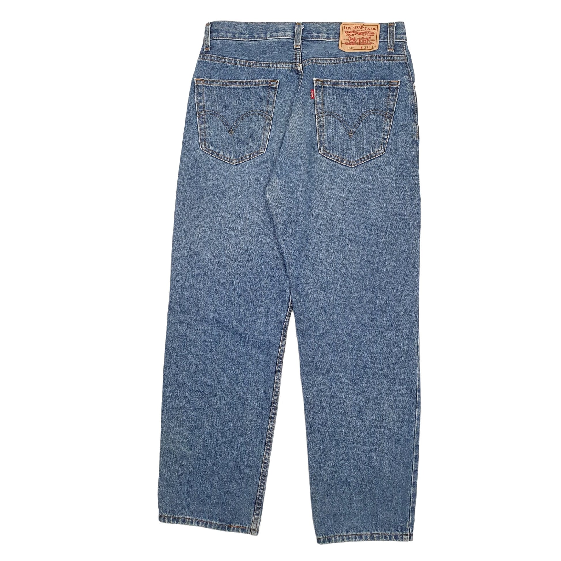 Mens Blue Levis  550 JeansW32 L30