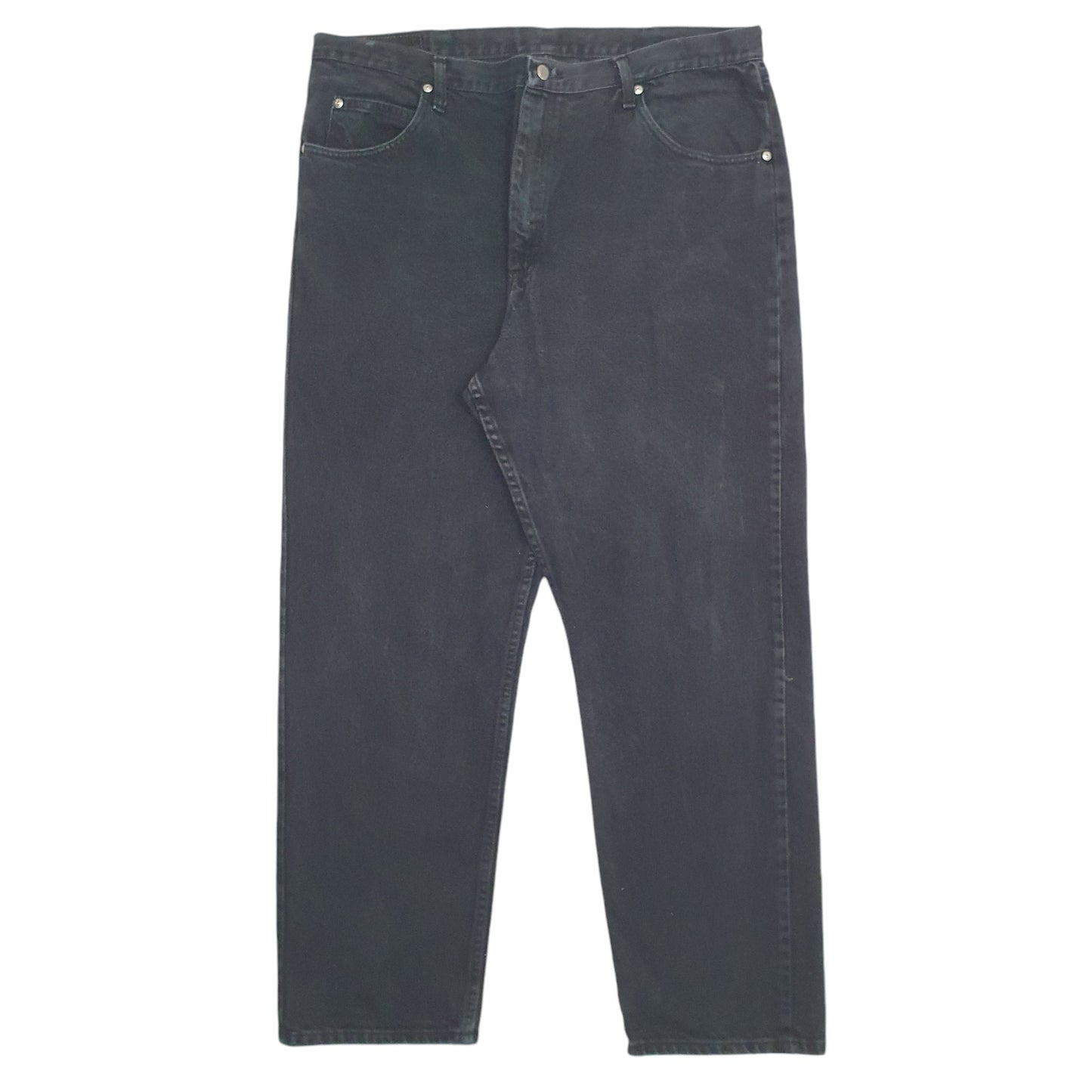 Mens Black Wrangler  Relaxed JeansW40 L32