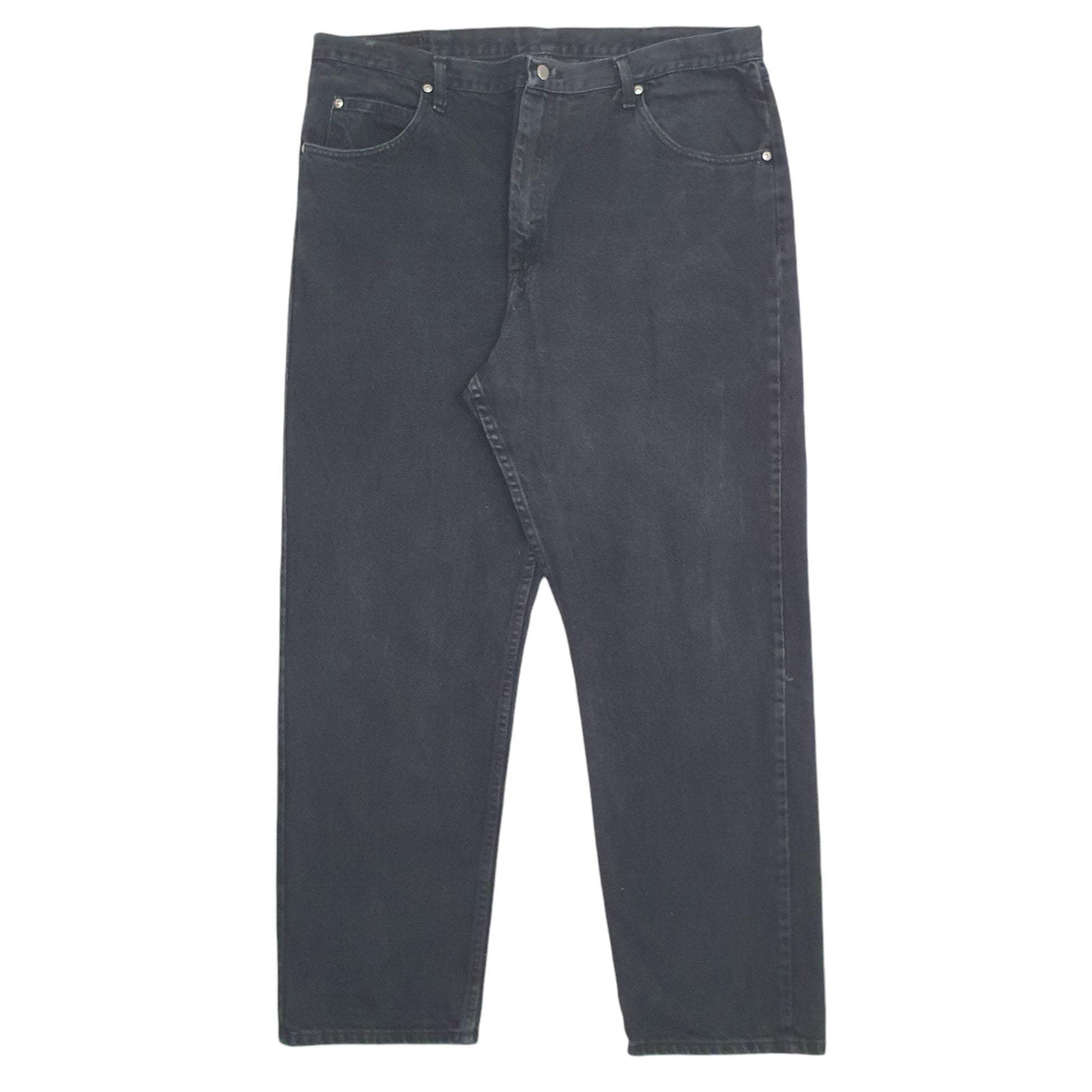 Mens Black Wrangler  Relaxed JeansW40 L32