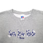 Mens Grey Russell Athletic Spellout San Jose Crewneck Jumper