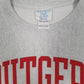 Mens Grey Champion Reverse Weave Rutgers Crewneck Jumper