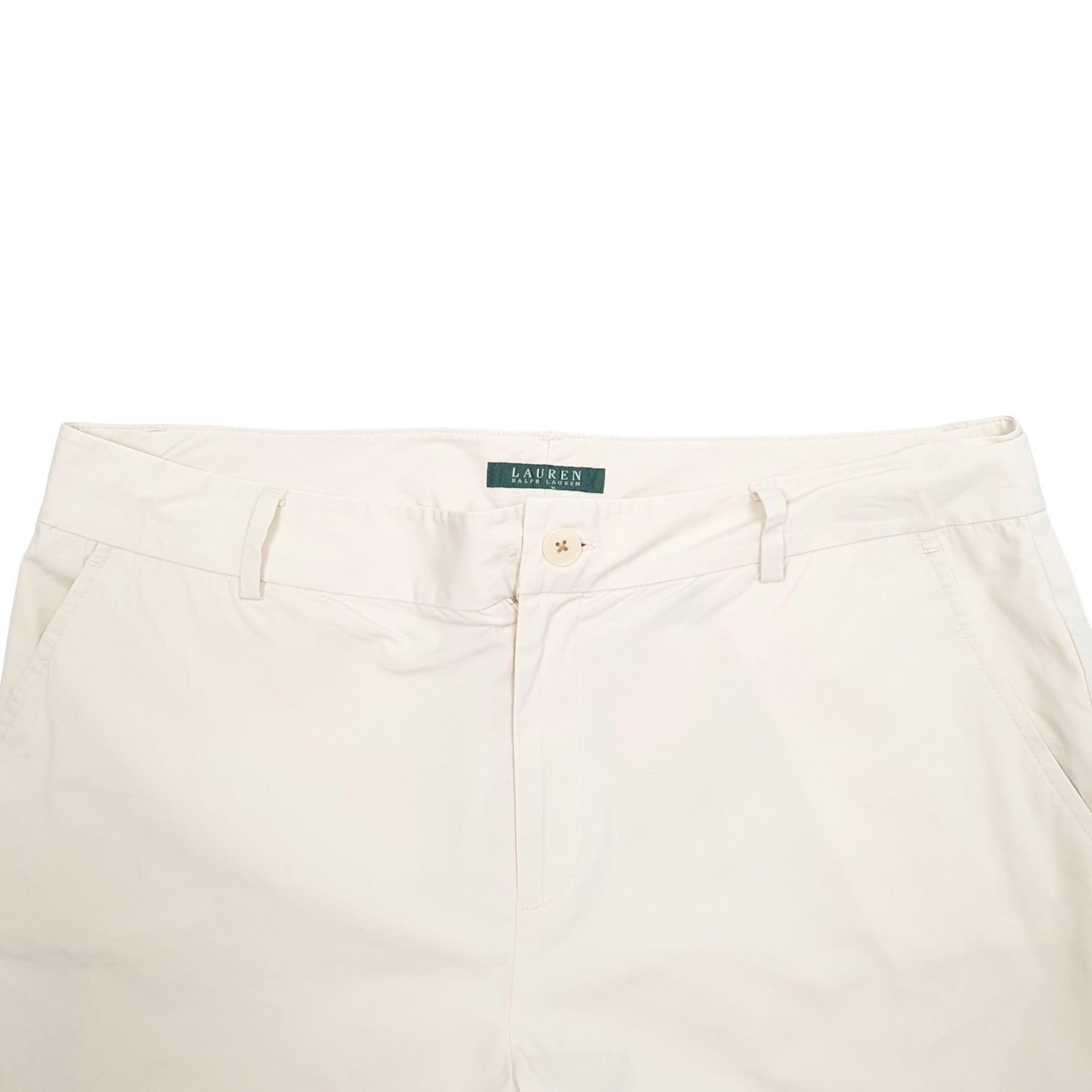 Womens Beige Ralph Lauren  Chino Shorts