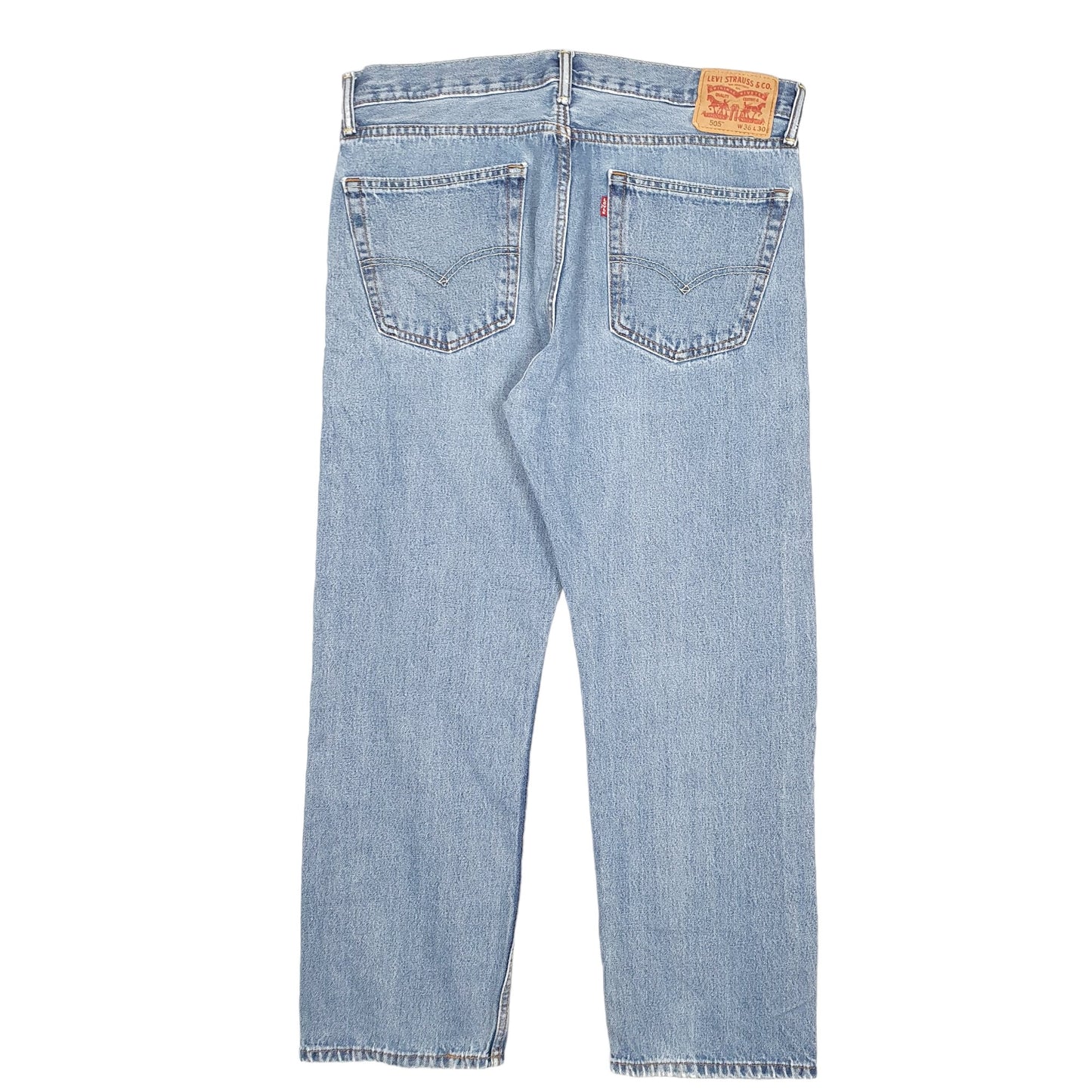 Mens Blue Levis  505 JeansW36 L30