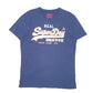 Mens Navy Superdry Japan Short Sleeve T Shirt