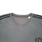 Mens Grey Adidas Spellout Climalite Short Sleeve T Shirt