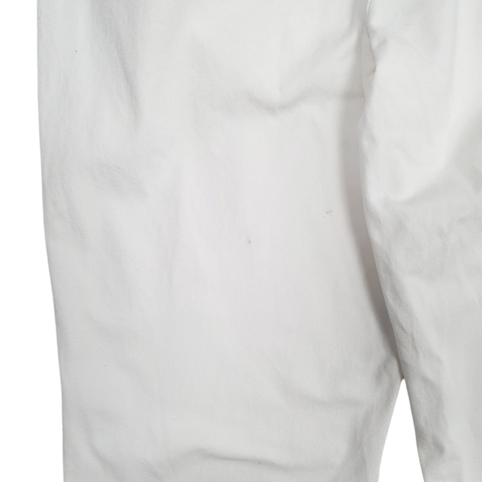 Mens White Polo Ralph Lauren Classic Fit Chino Trousers