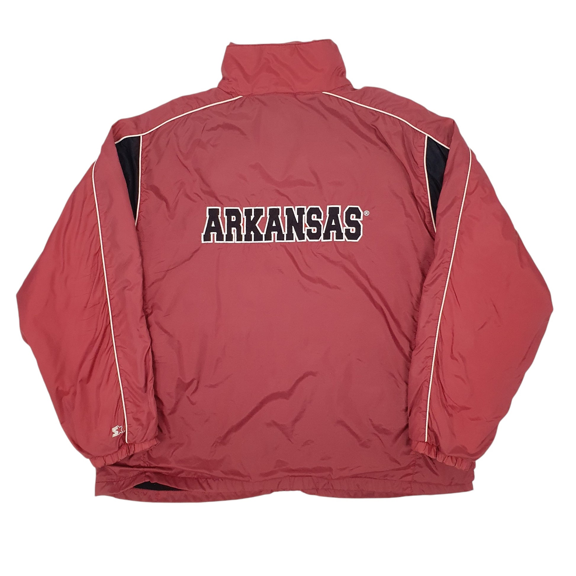 Mens Red Starter Arkansas  Coat