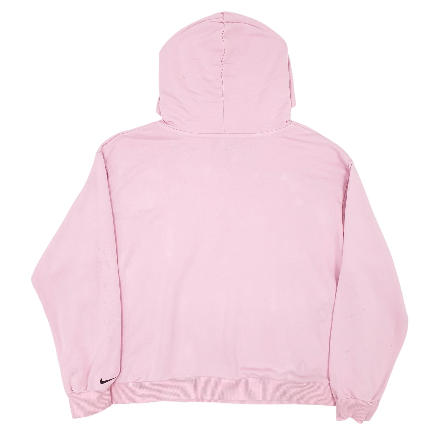 Womens Pink Nike Spellout Hoodie Jumper