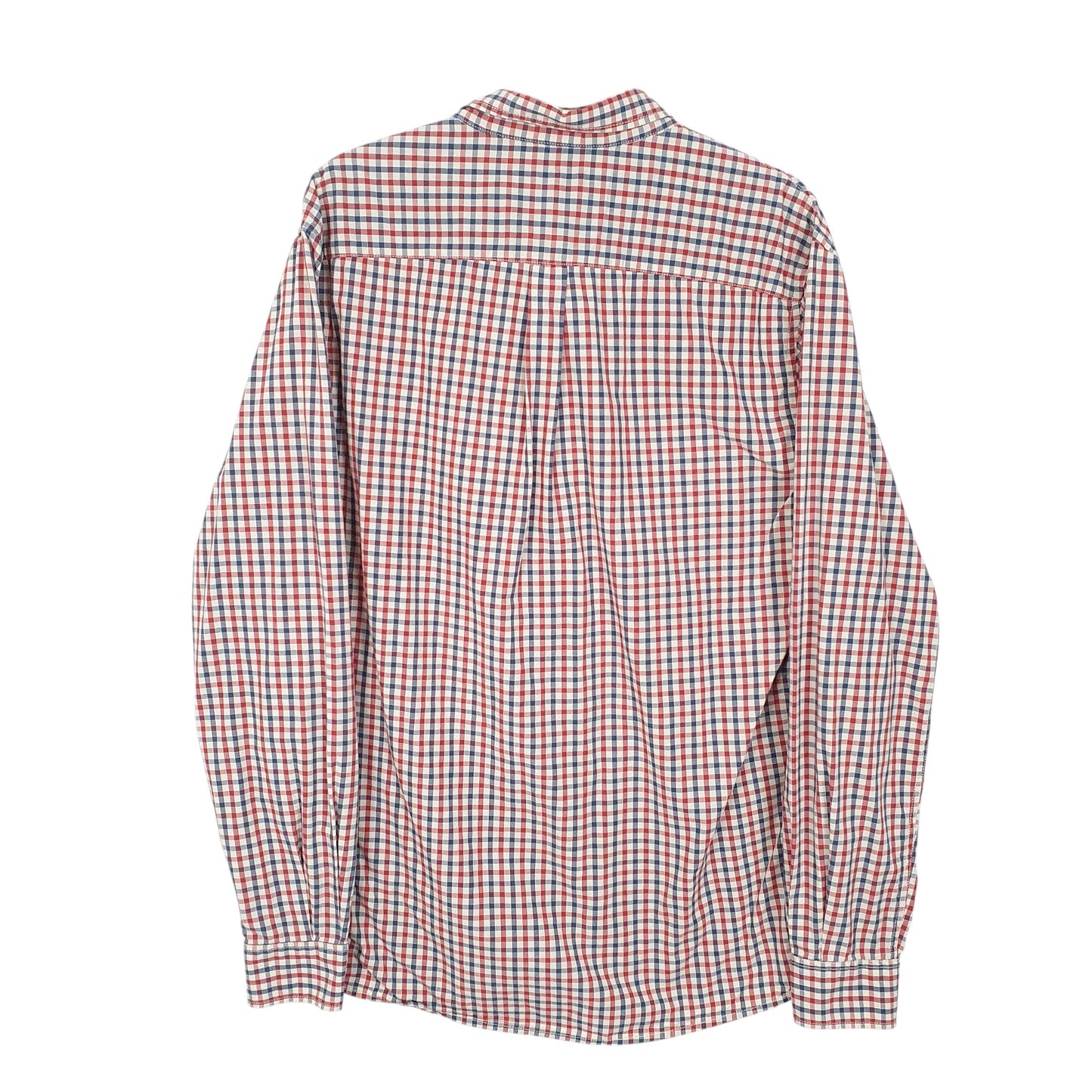 Mens White Armani Jeans Comfort Long Sleeve Shirt