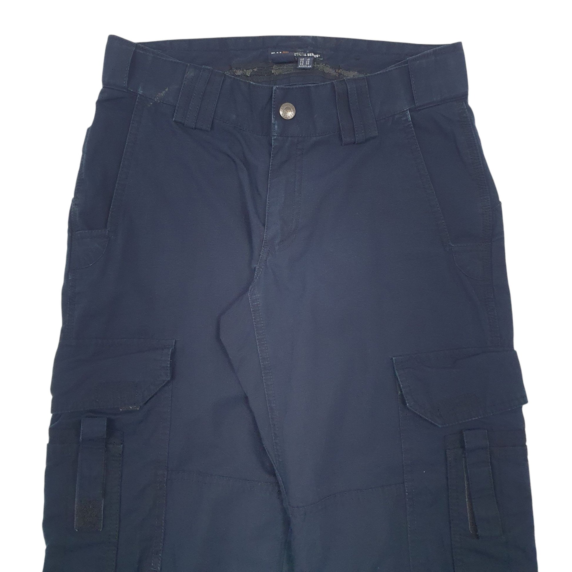 Womens Navy 5.11 Tactical Workwear Cargo Trousers