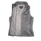 Womens Grey Patagonia Nano Puff Puffer Vest Full Zip Coat