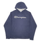 Mens Navy Champion Champion Hoodie Jumper