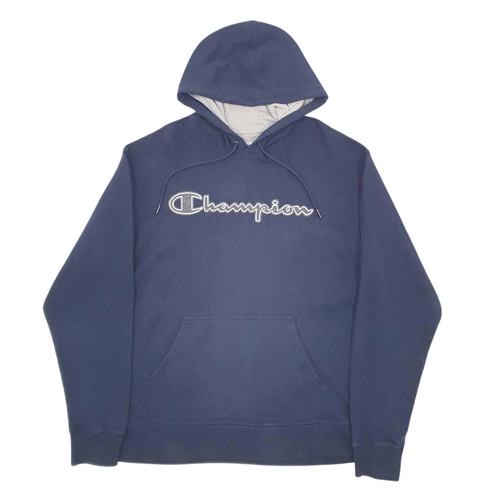 Mens Navy Champion Champion Hoodie Jumper
