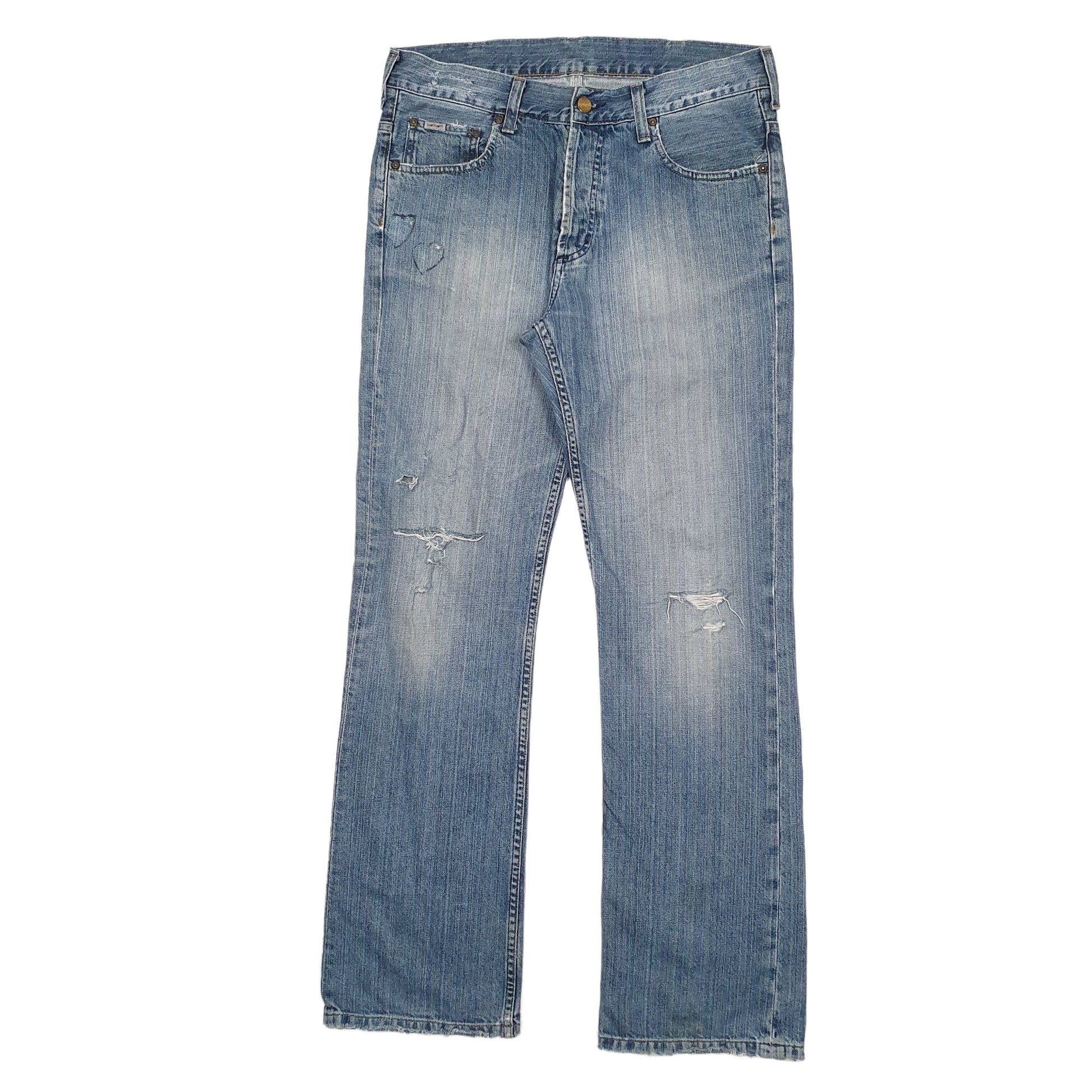 Womens Blue Carhartt  Carpenter JeansW32 L32