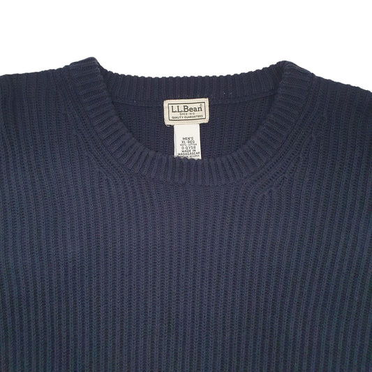 Mens Black L.L Bean Knitwear Crewneck Jumper
