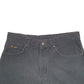Mens Black Lee  Denim Shorts
