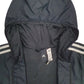 Womens Black Adidas  Hoodie Coat