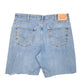 Mens Blue Levis Denim Jeans Jorts 550 Relaxed Baggy Cut Offs Denim Shorts