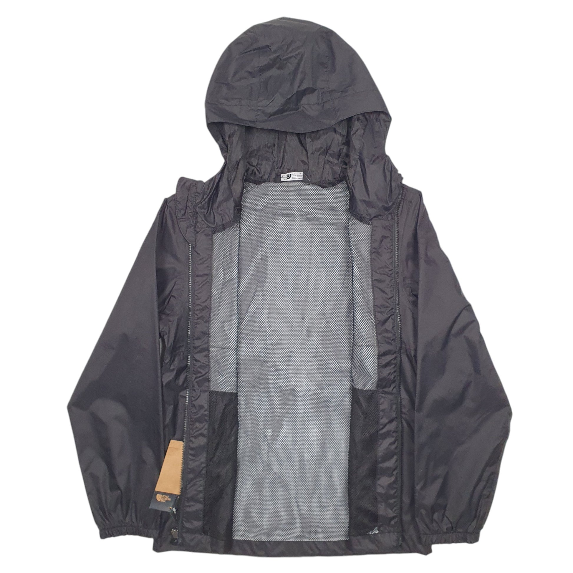 Womens Black The North Face Raincoat Jacket Gorpcore  Coat
