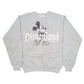 Mens Grey Hanes Disneyland Resort Mickey Mouse Crewneck Jumper