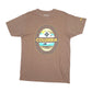 Mens Brown Columbia Sportswear  Short Sleeve T Shirt