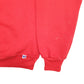 Mens Red Russell Athletic University Of Amsterdam Made In USA Vintage 90's Crewneck Jumper