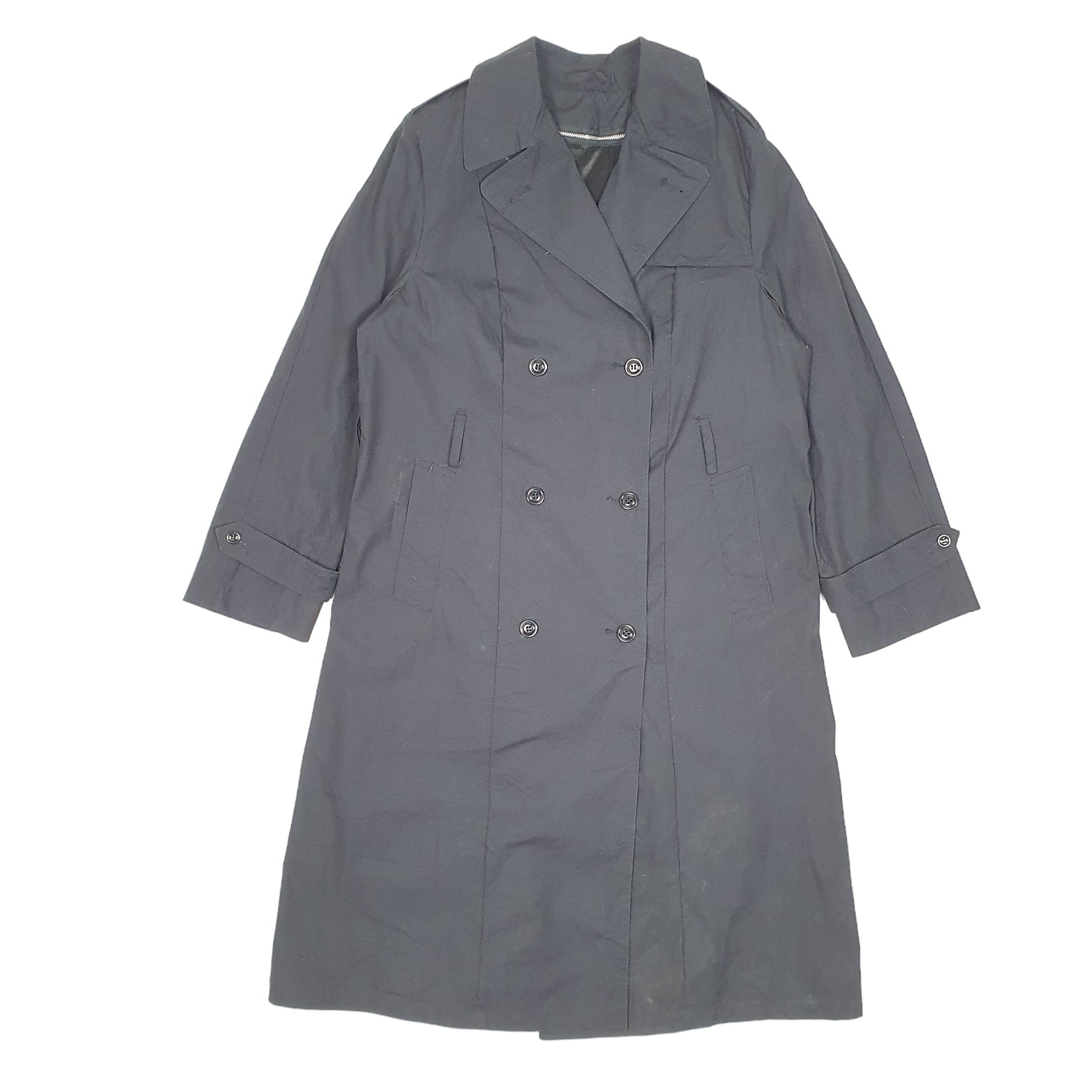 Womens Black DSCP U.S Military Raincoat  Coat