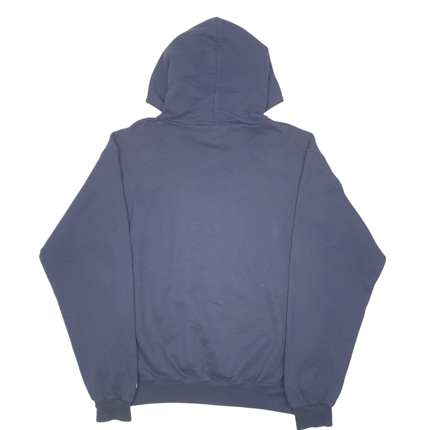 Mens Navy Champion Georgetown University USA Spellout Hoodie Jumper