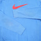 Womens Blue Nike Swoosh Crewneck Jumper