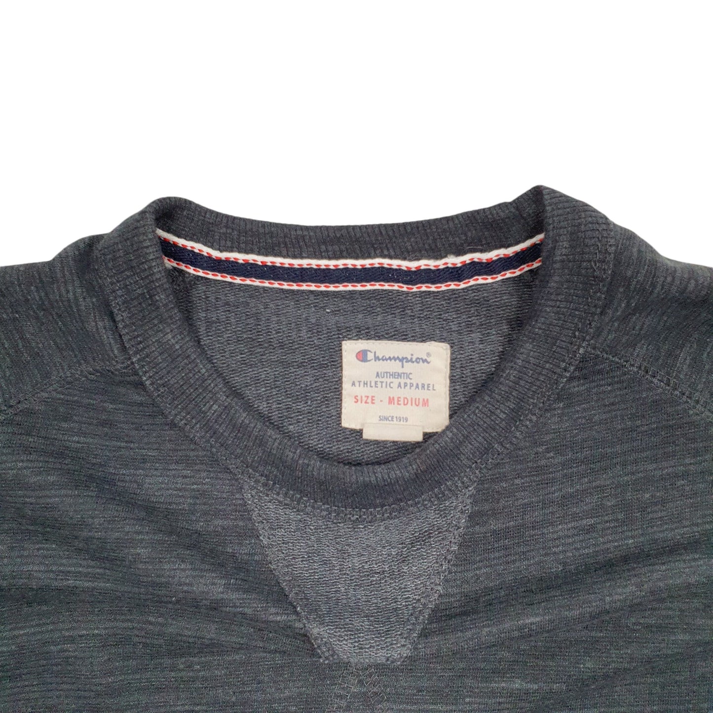 Mens Grey Champion  Crewneck Jumper