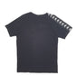 Mens Black Kappa  Short Sleeve T Shirt