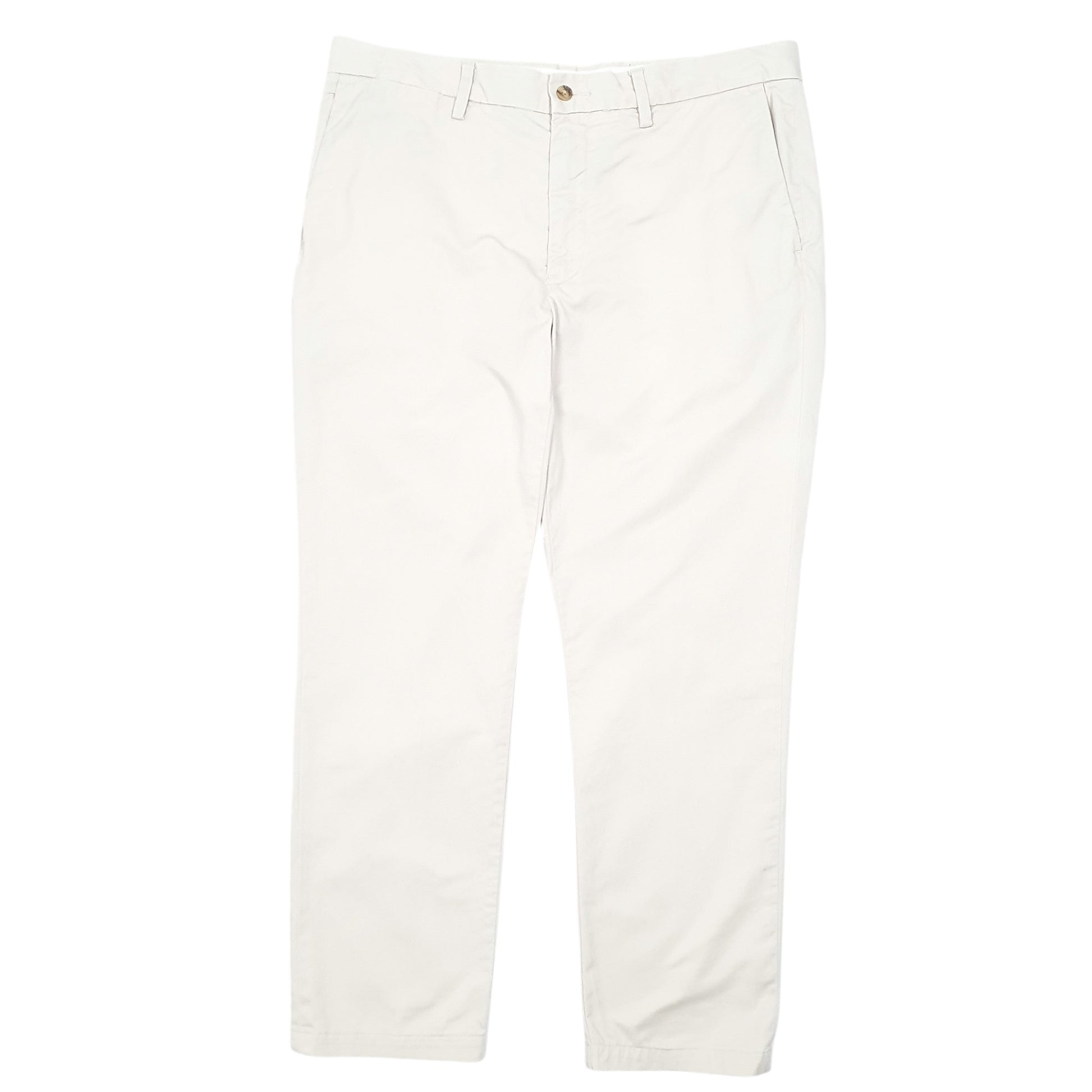 Mens Beige Polo Ralph Lauren Stretch Chino Trousers