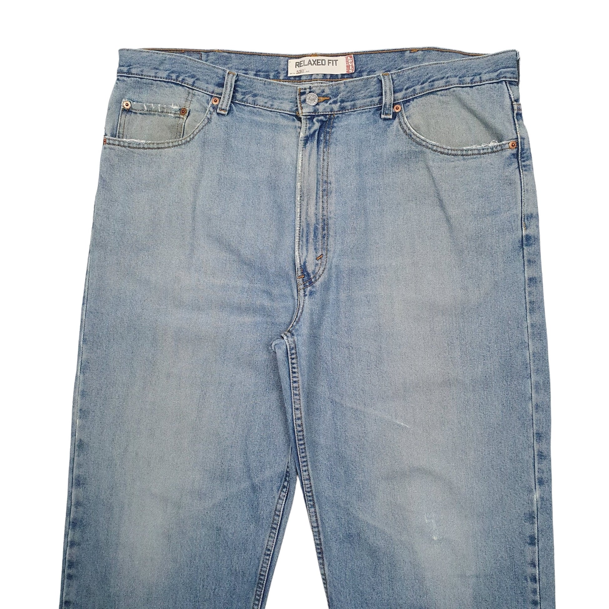 Mens Blue Levis  550 JeansW40 L32
