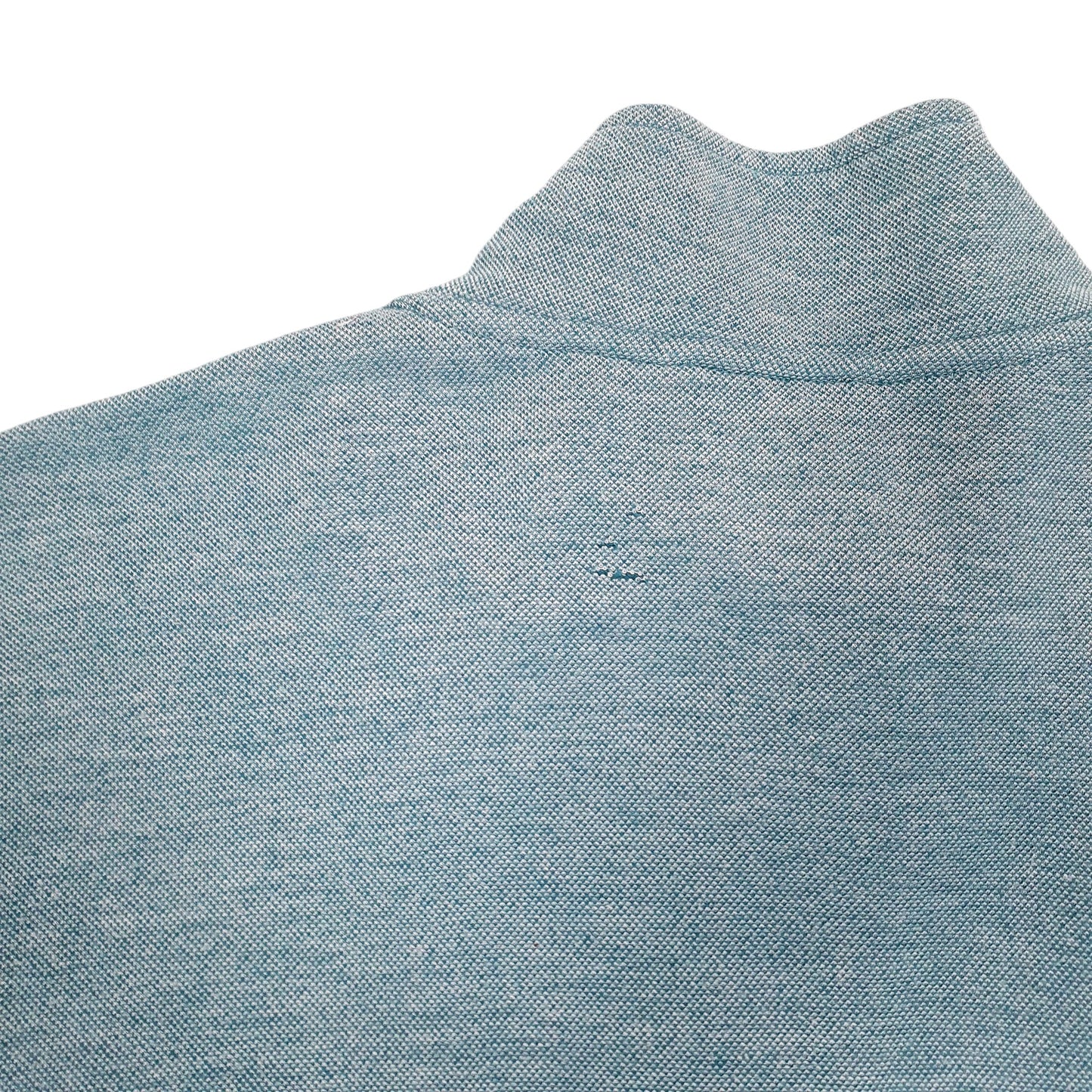 Mens Turquoise L.L.Bean Vintage Quarter Zip Jumper