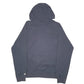 Womens Navy Champion Spellout Hoodie Jumper