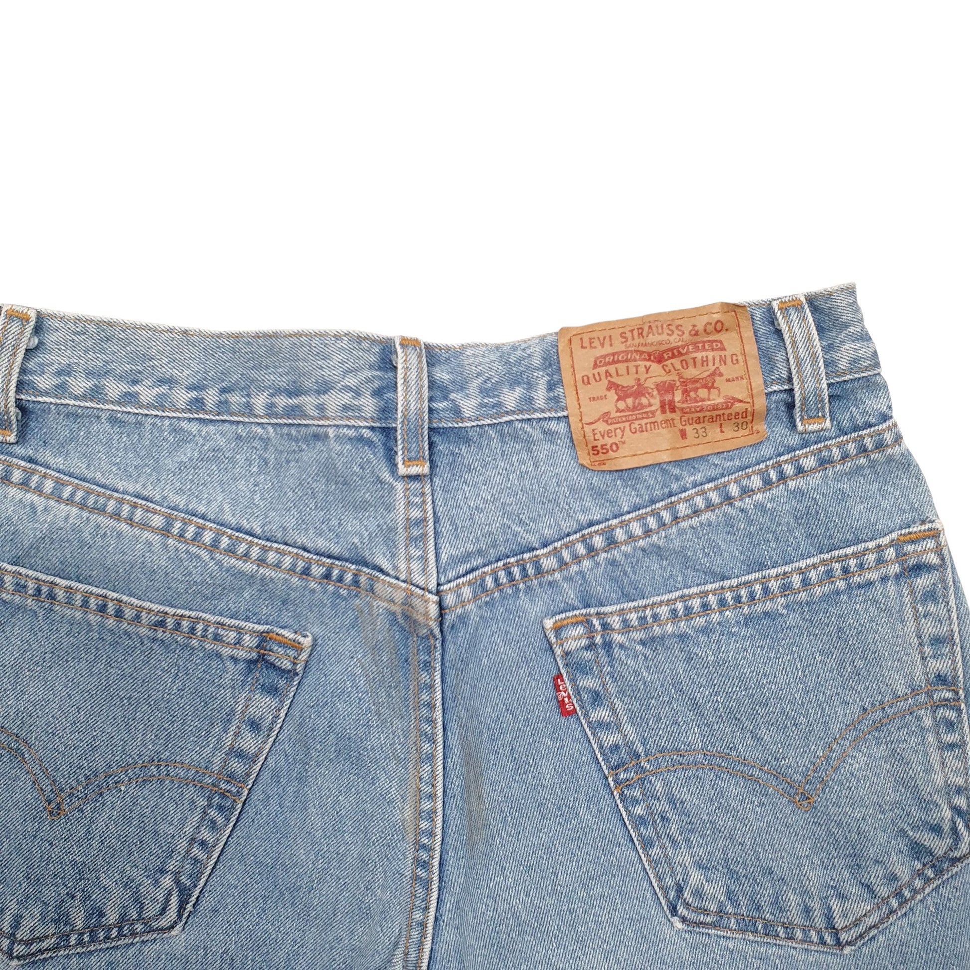 Mens Blue Levis Vintage 90's 550 JeansW33 L30