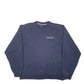 Mens Navy Champion Athletic Spellout Crewneck Jumper