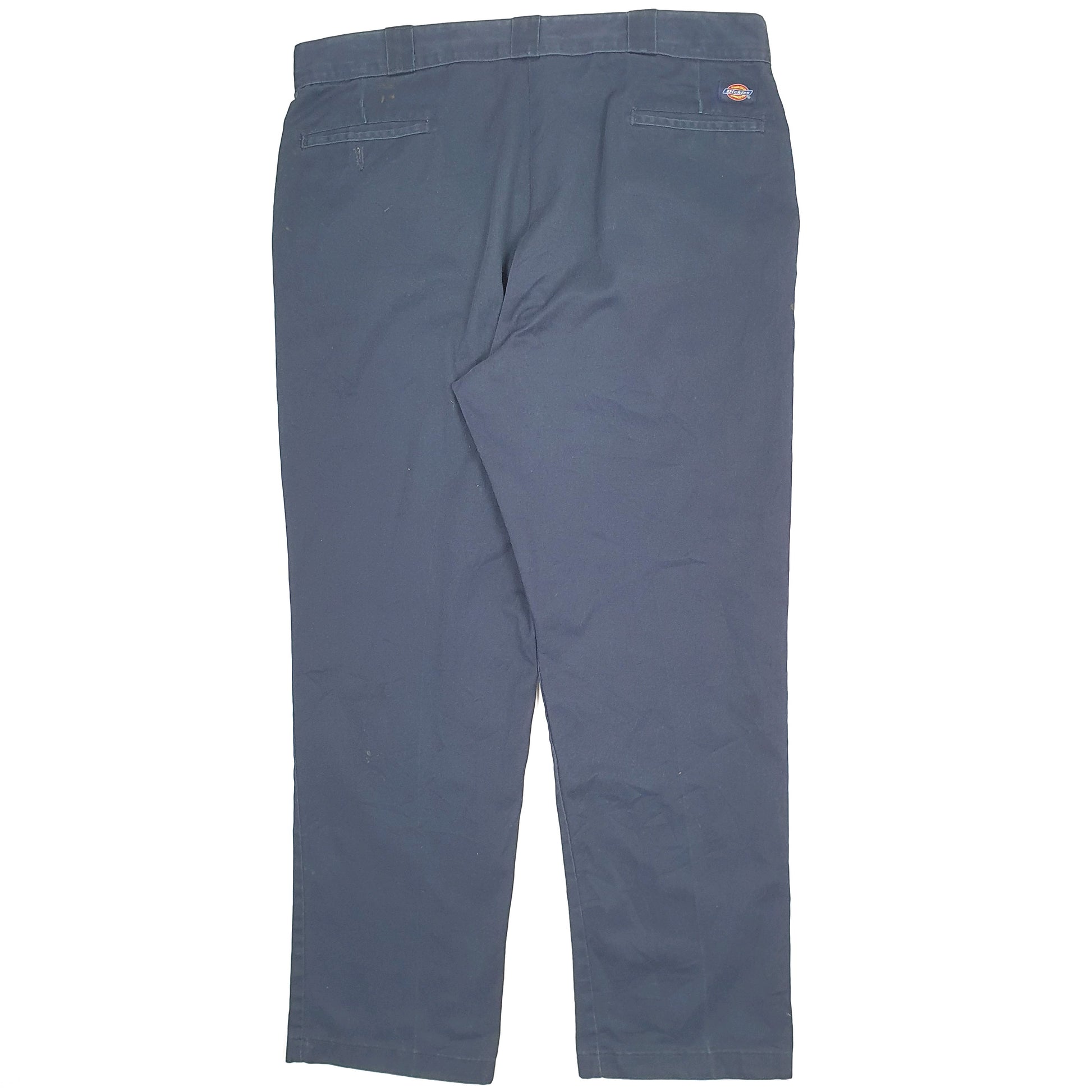 Mens Navy Dickies  Chino Trousers