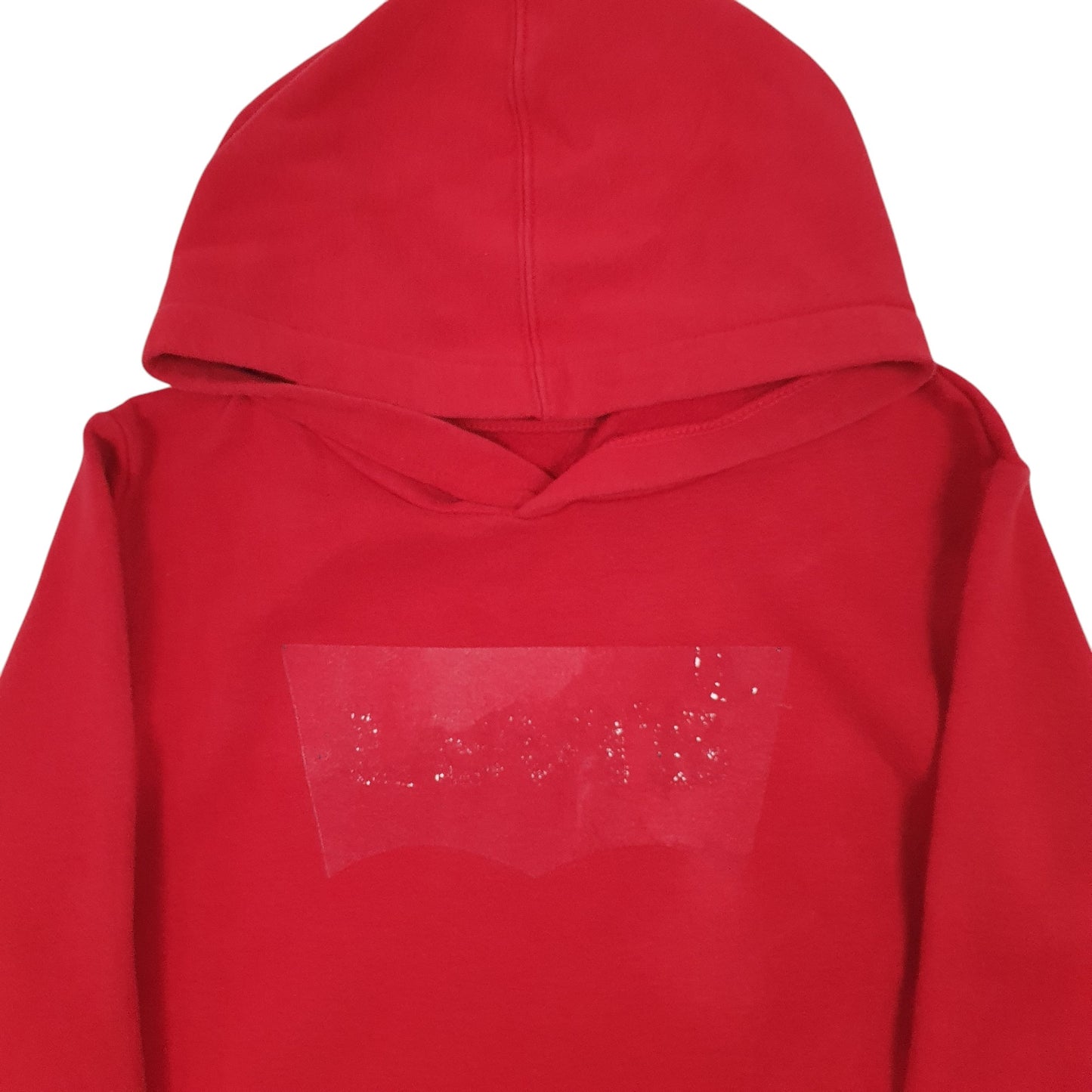 Womens Red Levis  Hoodie Jumper